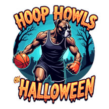 Halloween Hoop Howls: Pug in Basketball Beast Mode
