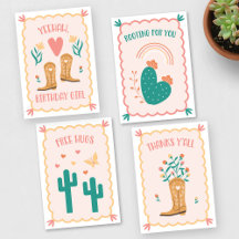 Western Valentine & Greeting Cards