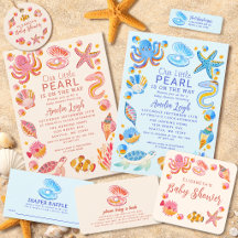 Our Little Pearl Baby Shower Collection