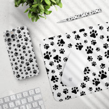 Black Paws Pattern - Home Decor and Accessories