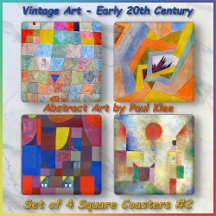 COASTERS - Themed Sets of 4 - Square (Some Round)