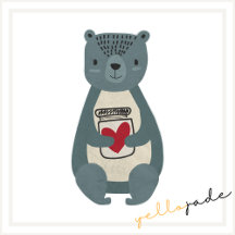 Cute Gray Bear