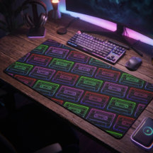 Neon Audio Cassettes 