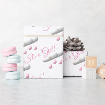 Personalized New Baby Giftwrap