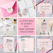 A Little Boo is Almost Due Baby Shower Collection
