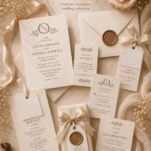 Charlotte Heirloom Letterpress Wedding Collection
