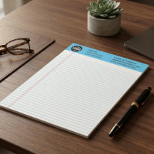 Custom Business Logo Notepad