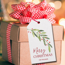 CHRISTMAS GIFT TAGS - FAVOR TAGS