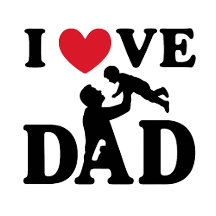 Acrylic Keychain for Dad