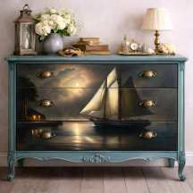 Maritime Ships Decoupage Tissue Paper