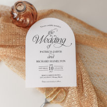 Elegant Modern Minimalist Wedding Collection