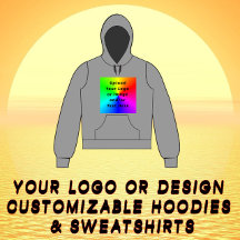 Your Logo Customizable Hoodies & Sweatshirts