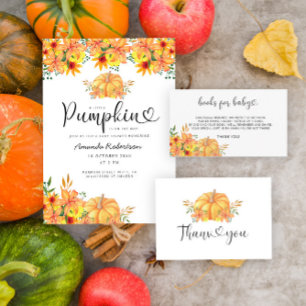 Fall pumpkin Baby Item Game. Baby Shower Game