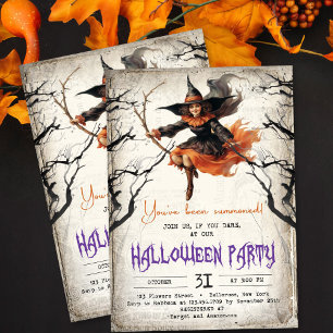 Vintage classic tradition Halloween haunted forest Wrapping Paper