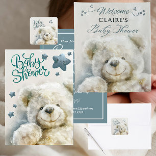 Cute Teddy Bear Baby Shower 