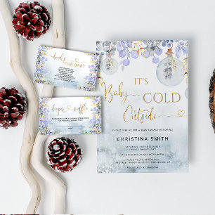 Winter guess how many candies enclosure card
