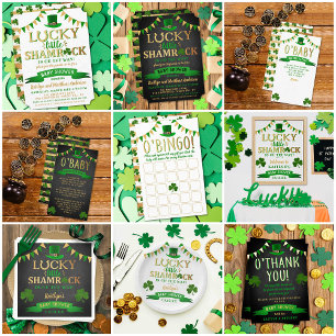 Little Shamrock St. Patrick's Day Baby Shower Real