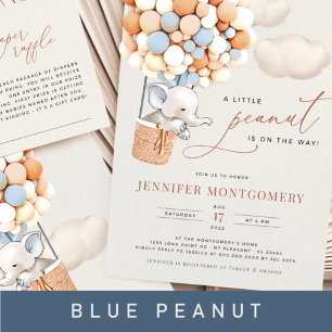 Elephant Hot-Air Balloon Invitation