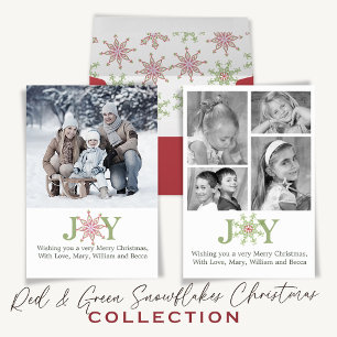 Christmas Holiday Cute Snowflake Return Address Self-inking Stamp