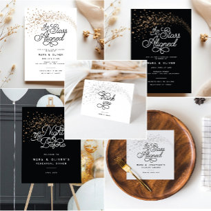 Shooting Stars The Night Before Rehearsal Dinner Napkin