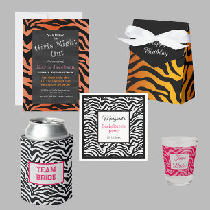 Tiger print envelope