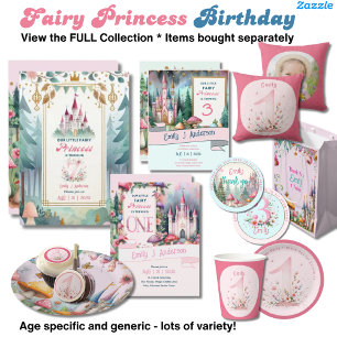 Fairy Princess 2nd Birthday Fairy Tale Fairycore Invitation