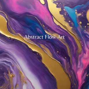 Abstract Flow Art-Blue Purple Pink and Gold- Case-Mate iPhone Case