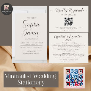 Minimalist Return Address Script Self Inking Stamp
