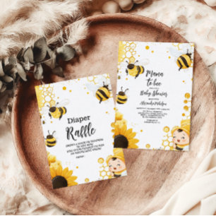 Mama to Bee Wildflower Honeybee Mum Books for Baby Enclosure Card