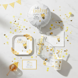 What Will Baby Bee Gender Reveal Invitation
