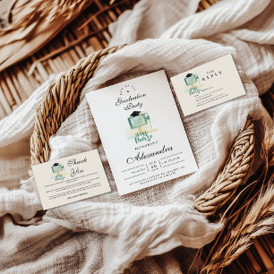  Photo ICU Nurse Graduation Party Announcement