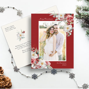 Botanical Christmas Party Invitation