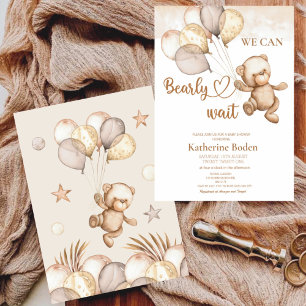 Teddy Bear Baby Bear Baby Shower Bucket List