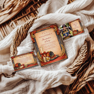 Photo Firefighter Graduation Party Announcement