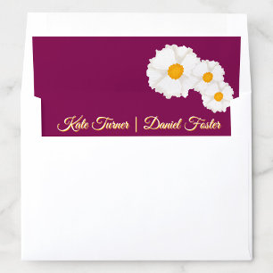 Dusty Blue Floral Wedding Invitation