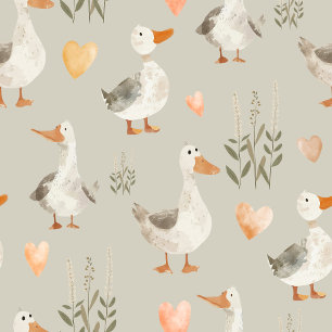 Watercolor Goose Books for Baby -- Enclosure Card