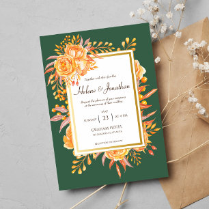 Floral Rustic Wedding Save The Date Announcement Postcard