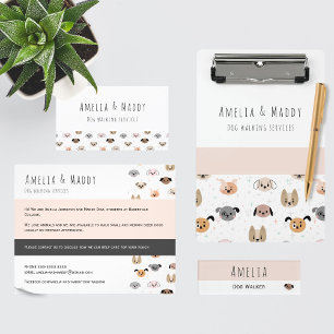 Dog Walking Business - Young Entreprenuer Flyer