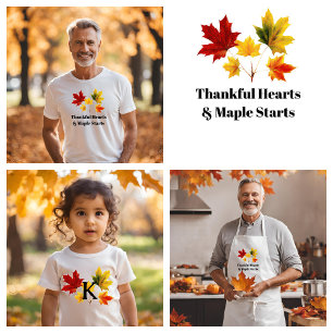 vintage maple leaves - Friendsgiving invitation