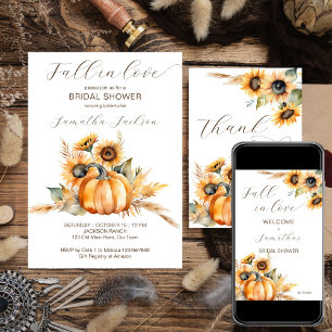 Fall in love boho pumpkin sunflowers tableware napkin