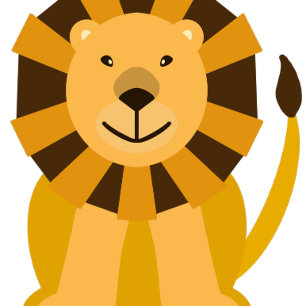 Lion Wild One First Birthday Gold and Green Invitation