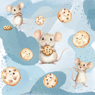 Mouse and Cookie Favour Tag