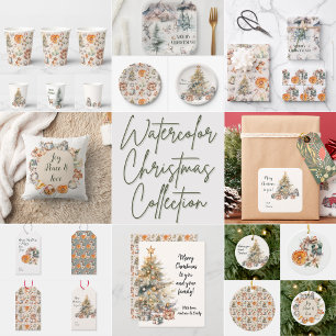 Christmas Mix Elements Gift Tag
