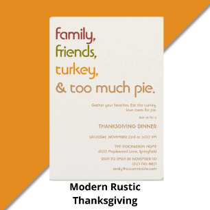 Pumpkin Pie & Whipped Cream   Modern Thanksgiving Gift Tags