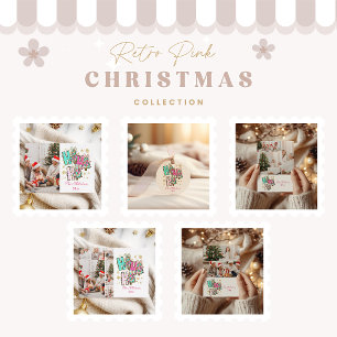 Retro Pink Nutcracker Christmas  Invitation