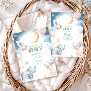 Dreamy Houston We Have A Boy  Books for Baby Enclosure Card