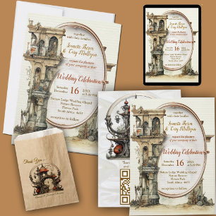Vintage Fantasy Art Invitation