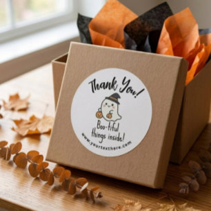 Happy Halloween Sticker - Spooky Jack O Lantern