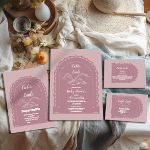 Cute Pink Mexican Cielito Lindo  Invitation
