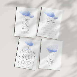 Twinkle Twinkle Little Star Baby Shower Acrylic Invitations